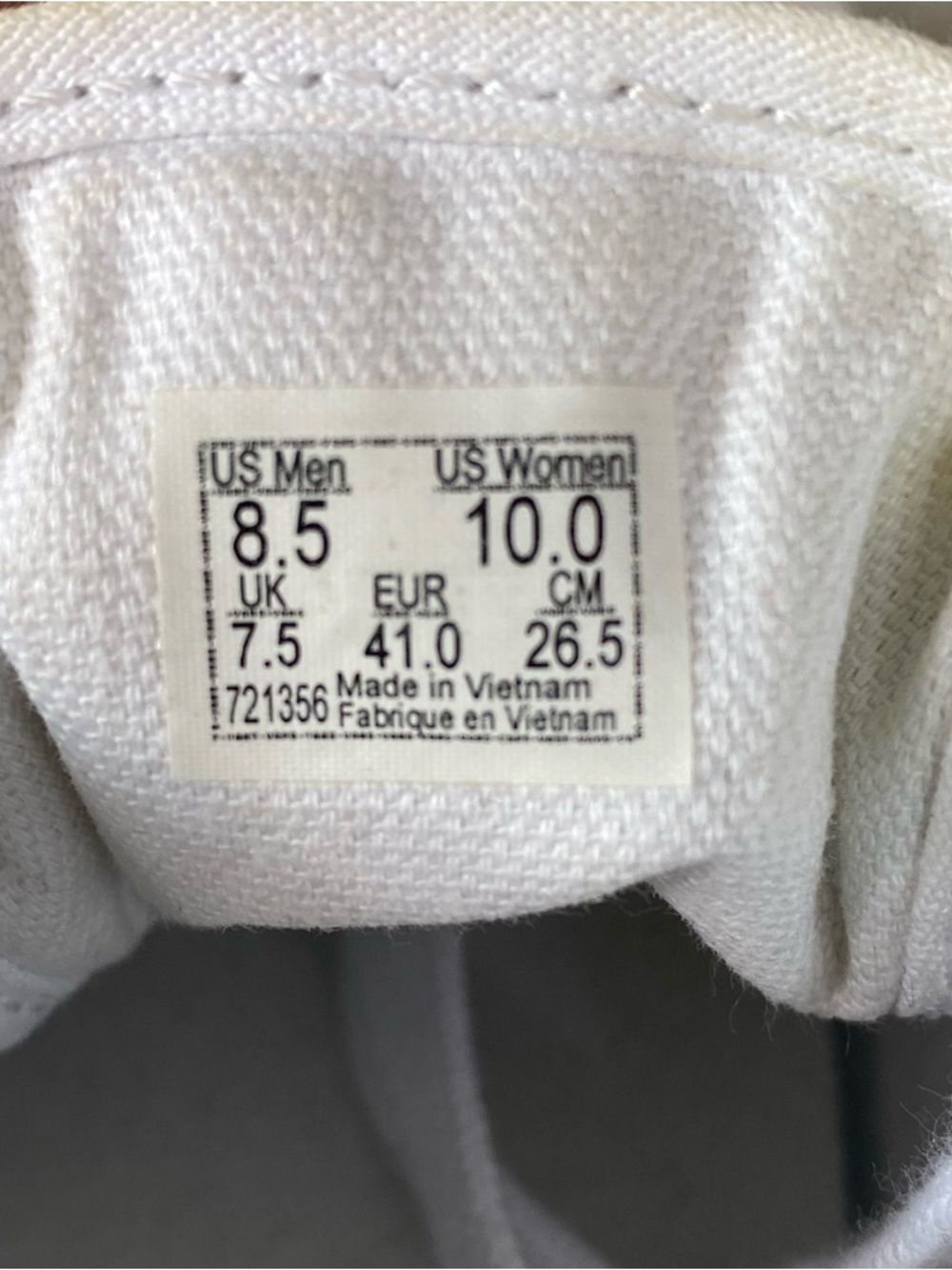 Vans Old Skool Stackform Shoes Womens Size 10 White Canvas Platform - Picture 11 of 11